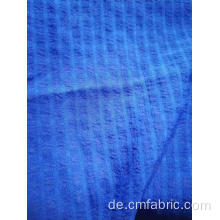 Gewebter Polyester Spandex Crepe Check Fabric 105gsm